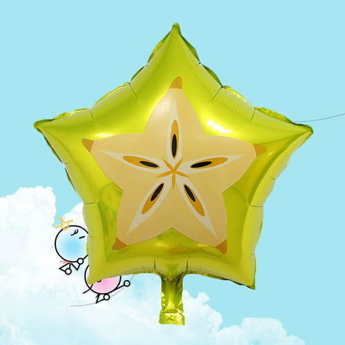 Воздушные шары из алюминиевой фольги в форме фруктов, тематические украшения для свадьбы, дня рождения, вечеринки, плавающий воздушный шар, реквизит для фотографий, макет