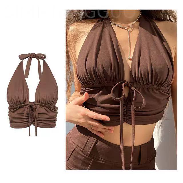 ЧЕРНЫЙ КОРСЕТ ТОП сексуальная готическая одежда spaghetti strap Crop to