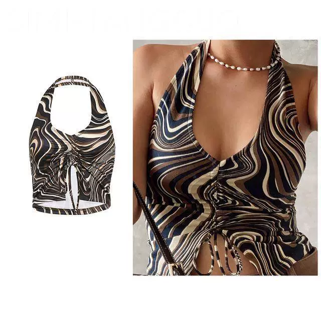 ЧЕРНЫЙ КОРСЕТ ТОП сексуальная готическая одежда spaghetti strap Crop to