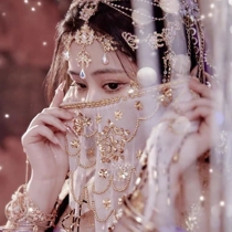 Belly dance veil exotic princess cos veil western style dance covering face ancient style hanfu fairy face veil