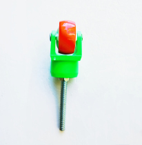 Glass machinery universal wheel edge grinding machine drilling machine tempering furnace and other equipment special steering wheel wear-resistant manufacturer direct supply