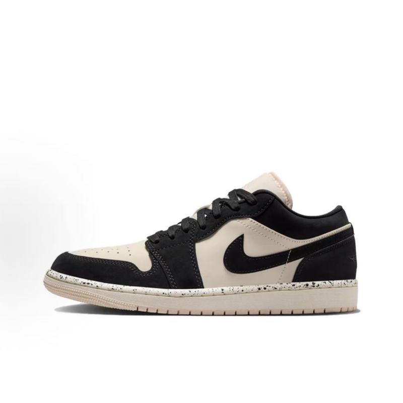 Nike Air Jordan 1 Low Aj1 Comfortable and Versatile Low-Top Milk Tea Color Sneakers Dc0774-003 Nike Air Jordan 1 Low Aj1 Comfortable and Versatile Low-Top Milk Tea Color Sneakers Dc0774-003