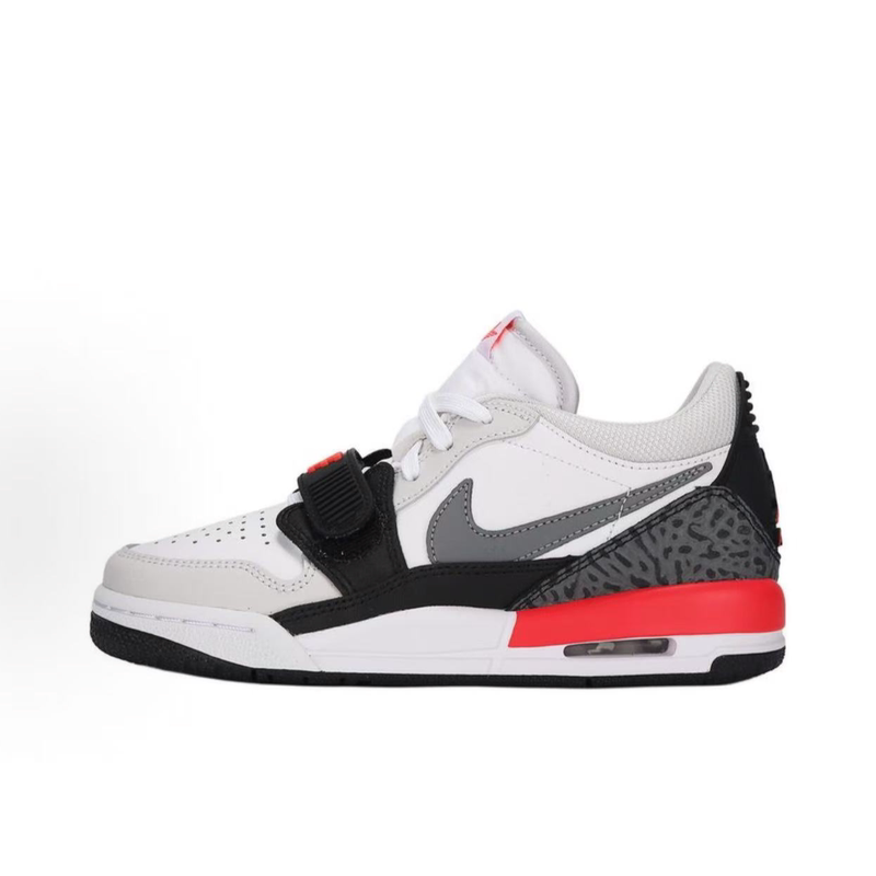 Nikeair Jordan Legacy White and Red 312 Low (Gs) Casual Shoes Cd9054-113 Nikeair Jordan Legacy White and Red 312 Low (Gs) Casual Shoes Cd9054-113
