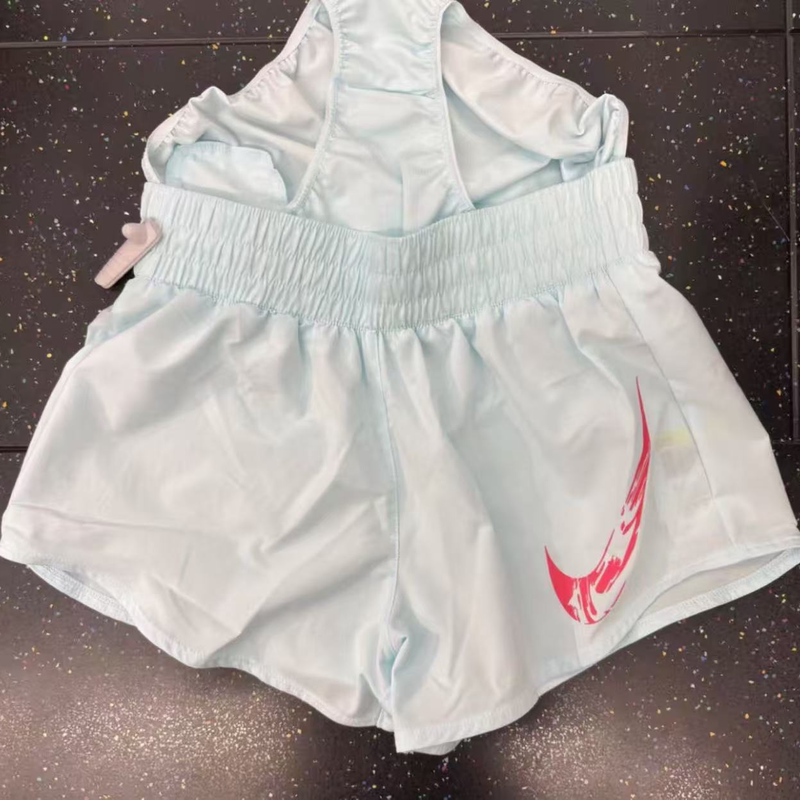 Nike Lightweight, Quick-Drying, Soft and Comfortable Sports and Leisure Shorts and Short-Sleeved Suit Fv6365-474