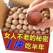 (Five kilograms of new fruits in season) Special grade dried longan 14A longan dried meat thick core small Fujian Putian specialty