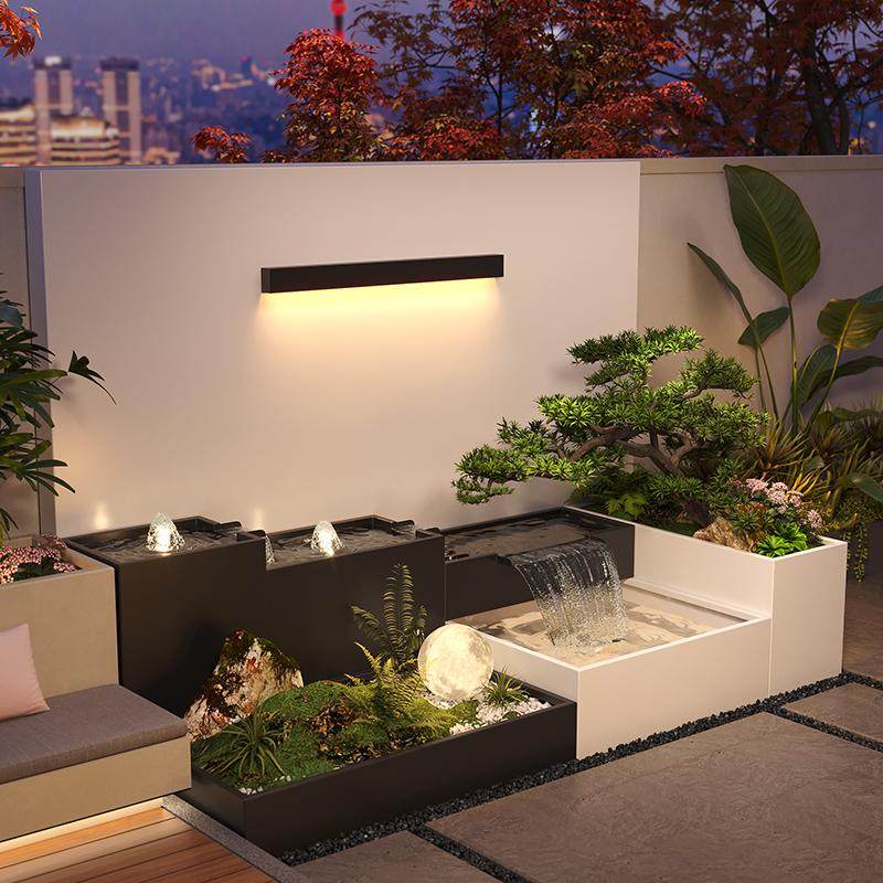 304不锈钢鱼池摆件阳台花箱设计,2025年庭院美化的新潮流趋势?