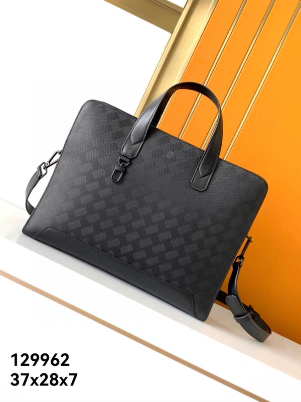New Trendy Men's Briefcase, First-Layer Cowhide Handbag, Business Casual Computer Bag, Classic Men's Bag, Backpack