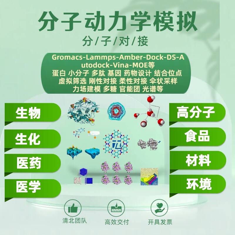 分子动力学模拟代做 粗粒化 碳纳米管 电池性能 蒙特卡洛 cnt计算