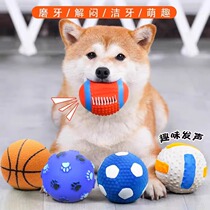 Dogs Vocals Toy Balls Resistant to bite Tooth Stick Puppies Antiquity Teddy Bibong teddy Bears Golden Fur Pet Supplies