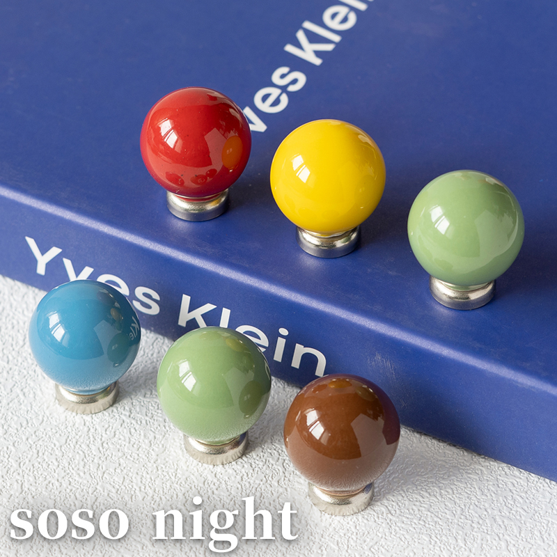 ins Dopamine Colorful Ball Refrigerator Magnets Hook Creative Entrance Door Pegboard Strong Magnetic Decoration