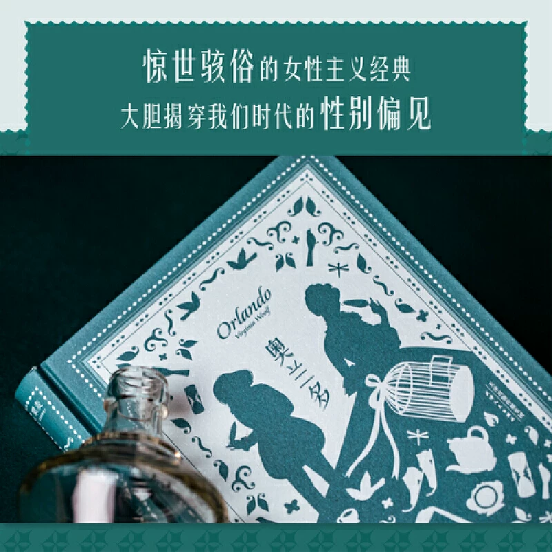 [Dangdang.com] Orlando Illustrated Collector's Edition of Virginia Woolf's The Great Soul Is Always Androgynous Novel Edition The Second Sex Both men and women can make themselves be themselves more than anything else by Orlando Woolf