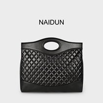 naidun diamond-shaped computer bag suitable for Apple ipad tablet storage bag large-capacity handbag office worker female high-end laptop tablet protective bag 16 inches