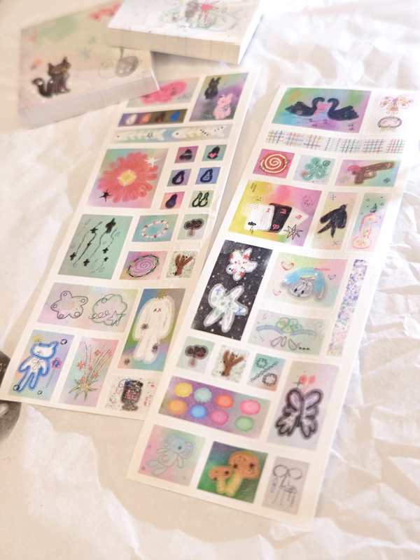Ready-Made Packaging | Sticker Roll Packaging from the Series "Secret Realm"