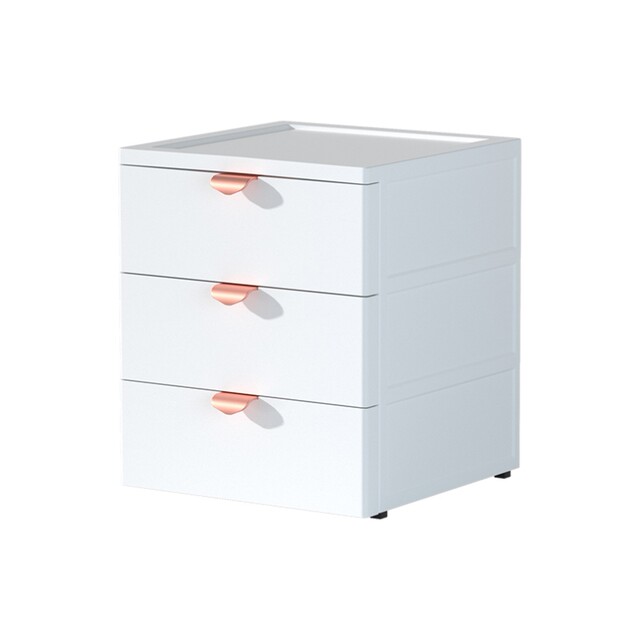 Japanese Imported Mujie Cosmetics Storage Box Desktop Drawer-Type Organizer Dormitory Dressing Table Storage Cabinet Box