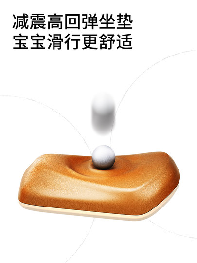 柏沃平衡车1到3岁儿童滑行宝宝2岁入门周岁礼物一岁玩具婴儿学步