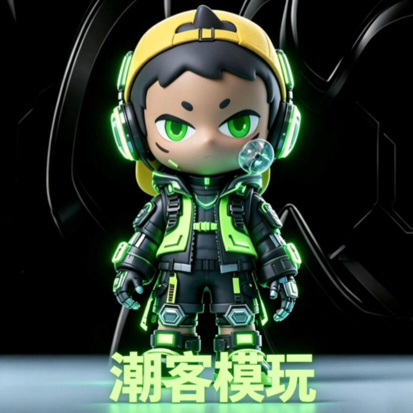 潮客模玩的LOGO