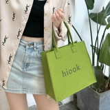 Вместительная и большая льняная сумка, ноутбук, милая подарочная коробка, коллекция 2023, делается под заказ, с печатью вашего логотипа, увеличенная толщина, популярно в интернете