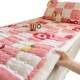 New Three-Layer Milk Velvet Student Dormitory Soft Mattress for Upper and Lower Bunk Beds, Warm Single-Person Floor Mattress