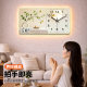 Sunflower Cream-Style Wall Clock for Living Room 2026 New Model Decorative Clock with Light Perpetual Calendar Wall Clock