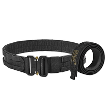 Solid lightweight assault belt nylon wear-resistant tear-resistant and stretch-resistant cobra buckle outdoor training duty
