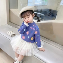 儿童加绒加厚针织毛衣