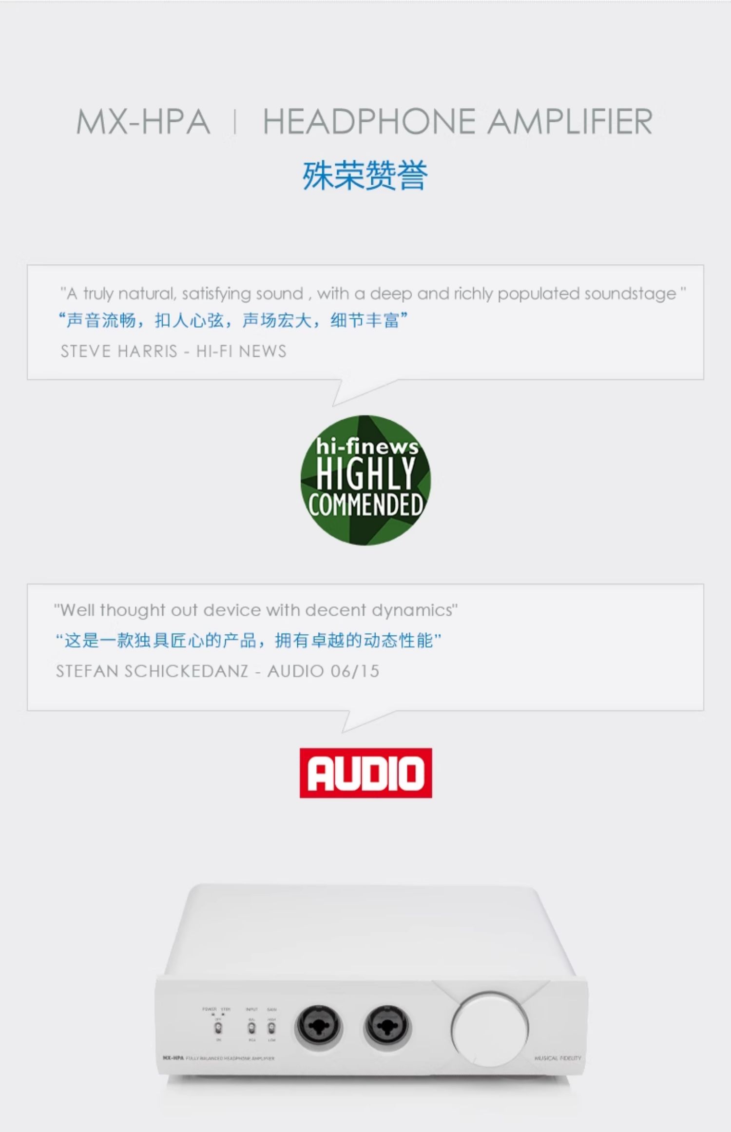 MX-HPA耳机放大器插图1