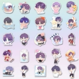 Любовь и глубокий космос Q версия Qi Yu наклейка периферийный ручной материал самоклеящаяся декоративная наклейка «сделай сам» для ноутбука чехол для мобильного телефона