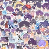 Любовь и глубокий космос Q версия Qi Yu наклейка периферийный ручной материал самоклеящаяся декоративная наклейка «сделай сам» для ноутбука чехол для мобильного телефона