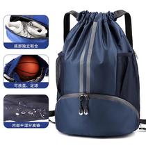 Badminton bag mens 2023 new high-looking waterproof tennis badminton racket bag cover drawstring backpack for women