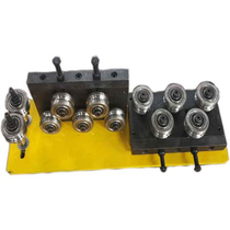 Steel wire straightener fixed wire 6mm8mm copper tube straightening machine aluminum straight line convenient adjustment roller 42mm53m