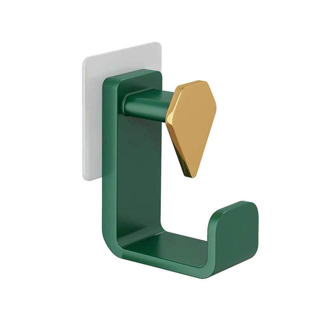 Bathroom basin hook wall hanging artifact bathroom punch-free snap-on hook type basin sticky hook storage rack