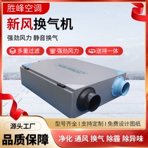 Full heat exchange fresh air blower commercial indoor hot and cold exchanger fresh air system two-way flow ceiling type medical purification