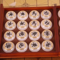 Bendelass natural jade gold jade chess foreign affairs business gifts for leaders business collection craft ornaments