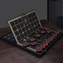 Bendelass high-end Chinese chess complete set Honghuali chess large chess board set collection gift