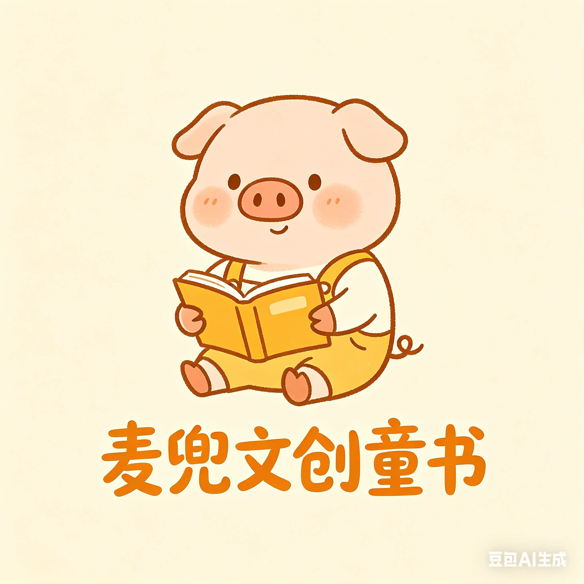 麦兜文创童书的LOGO