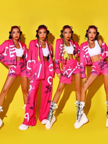 Womens group performance costumes new annual party dance costumes Korean dance kpop song costumes hip-hop jazz dance costumes womens suits