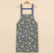 Retro Ethnic Style Apron for Catering, Pure Cotton Work Clothes, 2022 New Style Popular Adult Cooking Apron
