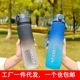 Sports Water Bottle for Men, New Model 2024, Portable, Student-Specific, High-Temperature Resistant Plastic Water Bottle, Large Capacity Cup for Girls