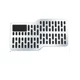 Stainless Steel Car Wear-Resistant Pedal Driver's Foot Pad Anti-Slip Metal Repair Brake Pad Protective Foot Pad Universal
