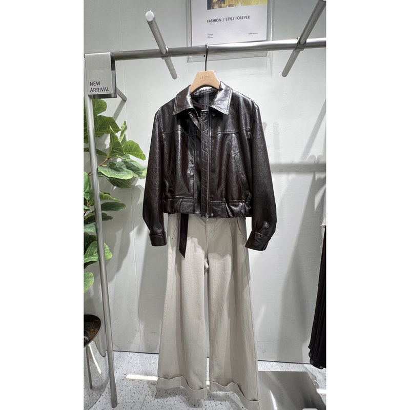 Airo Mu Chen 2026 Spring New Fashion Leather Jacket 88261122
