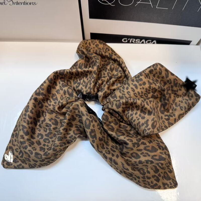 Leopard Print Square Scarf Leopard Print Square Scarf