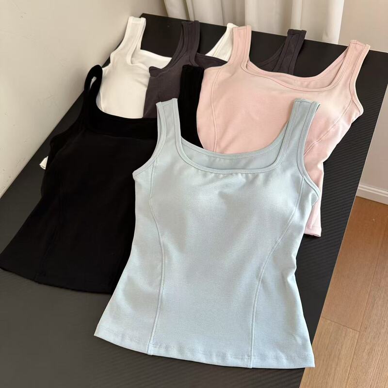 Spliced Square-Neck Vest Austria