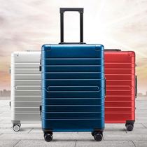 Full Aluminum Pull Lever Box Full Aluminum Magnésium Alloy Suitcase Universal Wheel 20 20 22 22 26 26 29 Inch Metal Box