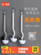 Toilet toilet brush, household black technology bathroom, no punching, no dead ends, soft hair, long handle, wall-mounted toilet brush