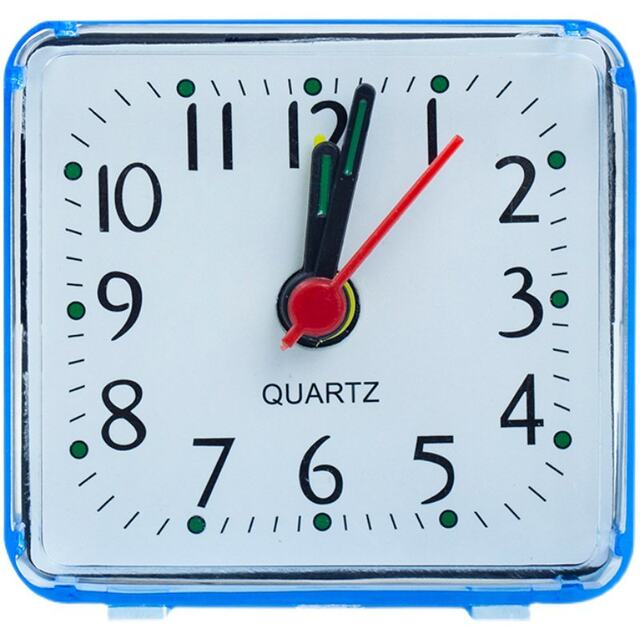 Student simple modern square alarm clock cute mini alarm clock children learn to recognize toy clocks