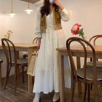 Can be quickly discovered and shipped vest for women 2024 new style bohemian hippie velvet embroidery tassels versatile outer wear