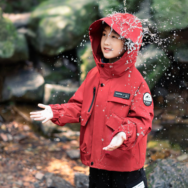 Bala Kidsren's Outdoor Jacket Three-In-One Boys' Spring & Fall Style Jacket, Trendy and Cool for Boys, Suitable for All Seasons