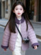 Balala Girls' Thick Cotton Jacket Autumn and Winter 2025 New Trendy Children's Reversible Cotton Coat Korean Style Girls' Casual Jacket