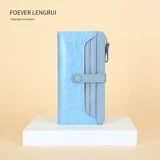 Бумажник, складная сумка через плечо, небольшой дизайнерский картхолдер, популярно в интернете, коллекция 2023