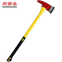 Shangliuxin steel fire ax multi-functional waist ax 90cm large pointed ax demolition tool large pointed ax camping hand ax